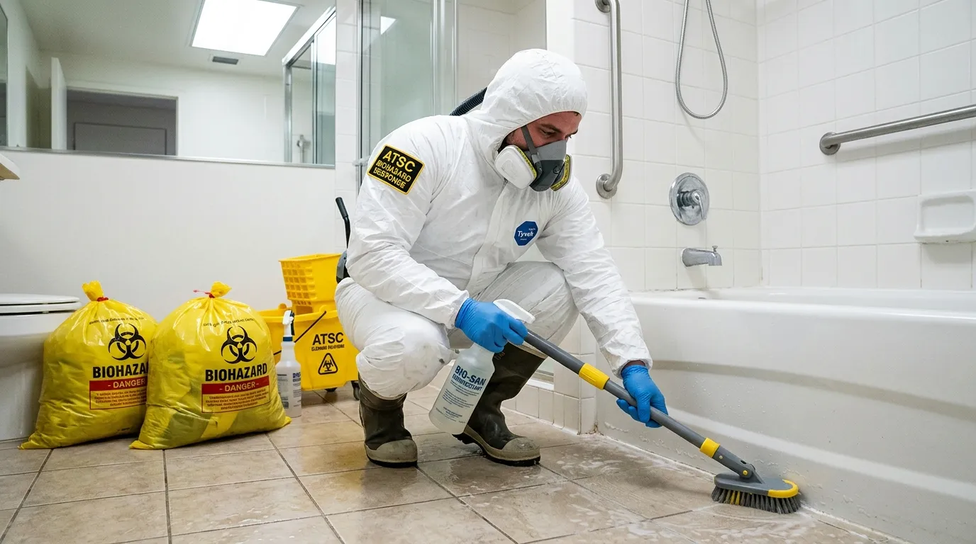 Decontamination equipment deployed for Blood Cleanup in Hudson